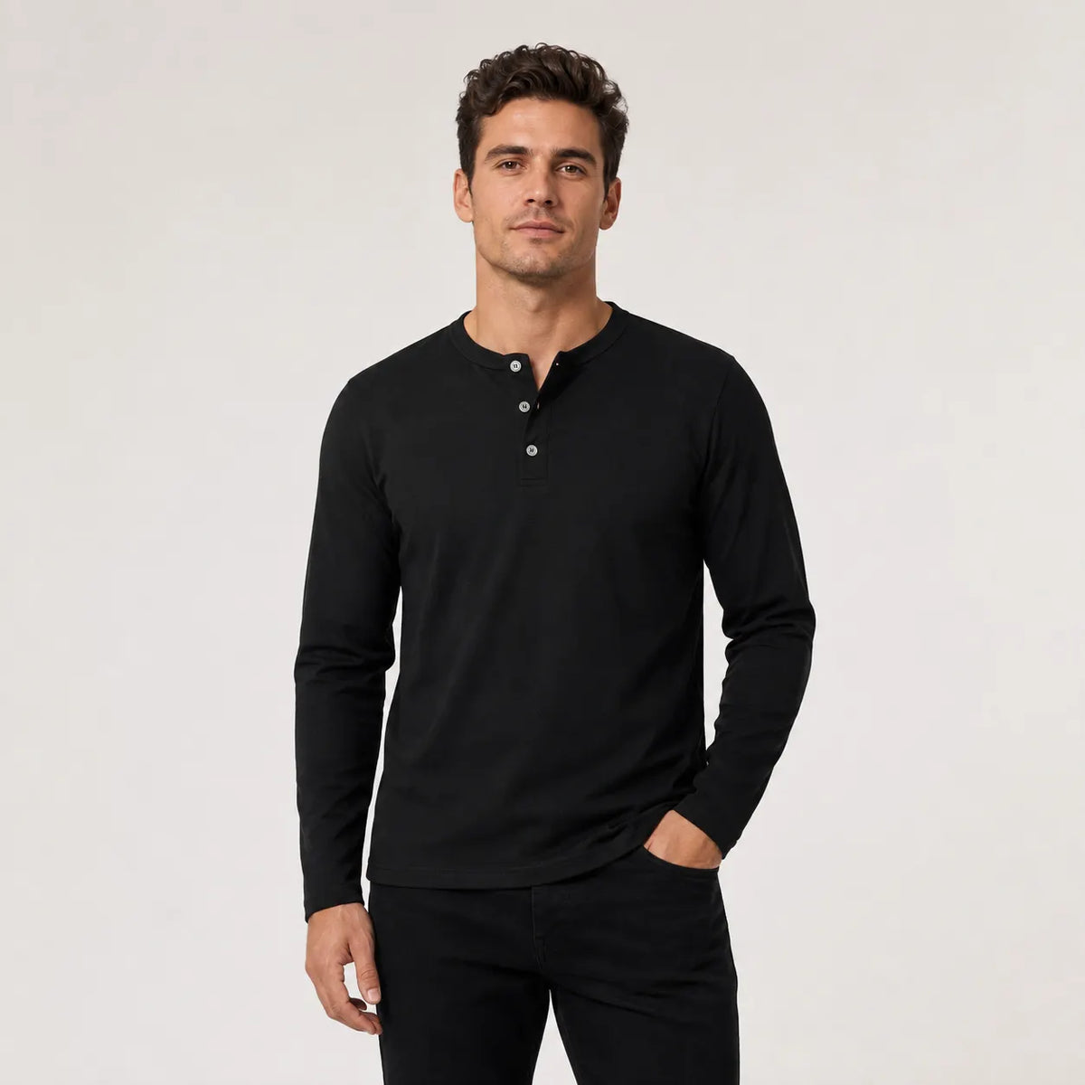 Bleamme Henley Long Sleeve Shirt
