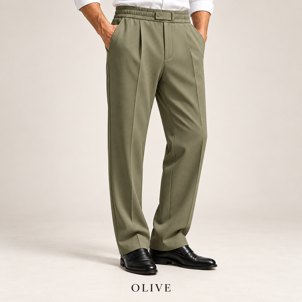 📢🎉 50 % rabatt!!! 🛍️✨EaseTailor Flex  Straight-Fit Pants SMART COMFORT. SHARP IMPRESSION.