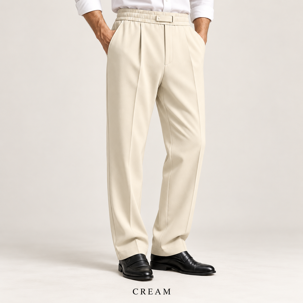 📢🎉 50 % rabatt!!! 🛍️✨EaseTailor Flex  Straight-Fit Pants SMART COMFORT. SHARP IMPRESSION.