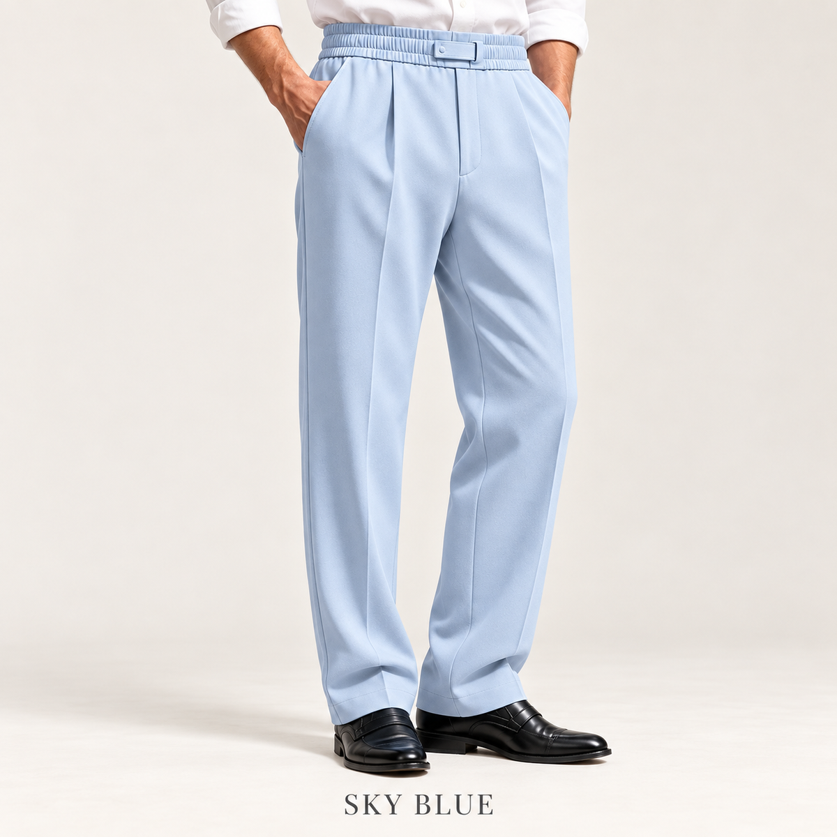 📢🎉 50 % rabatt!!! 🛍️✨EaseTailor Flex  Straight-Fit Pants SMART COMFORT. SHARP IMPRESSION.
