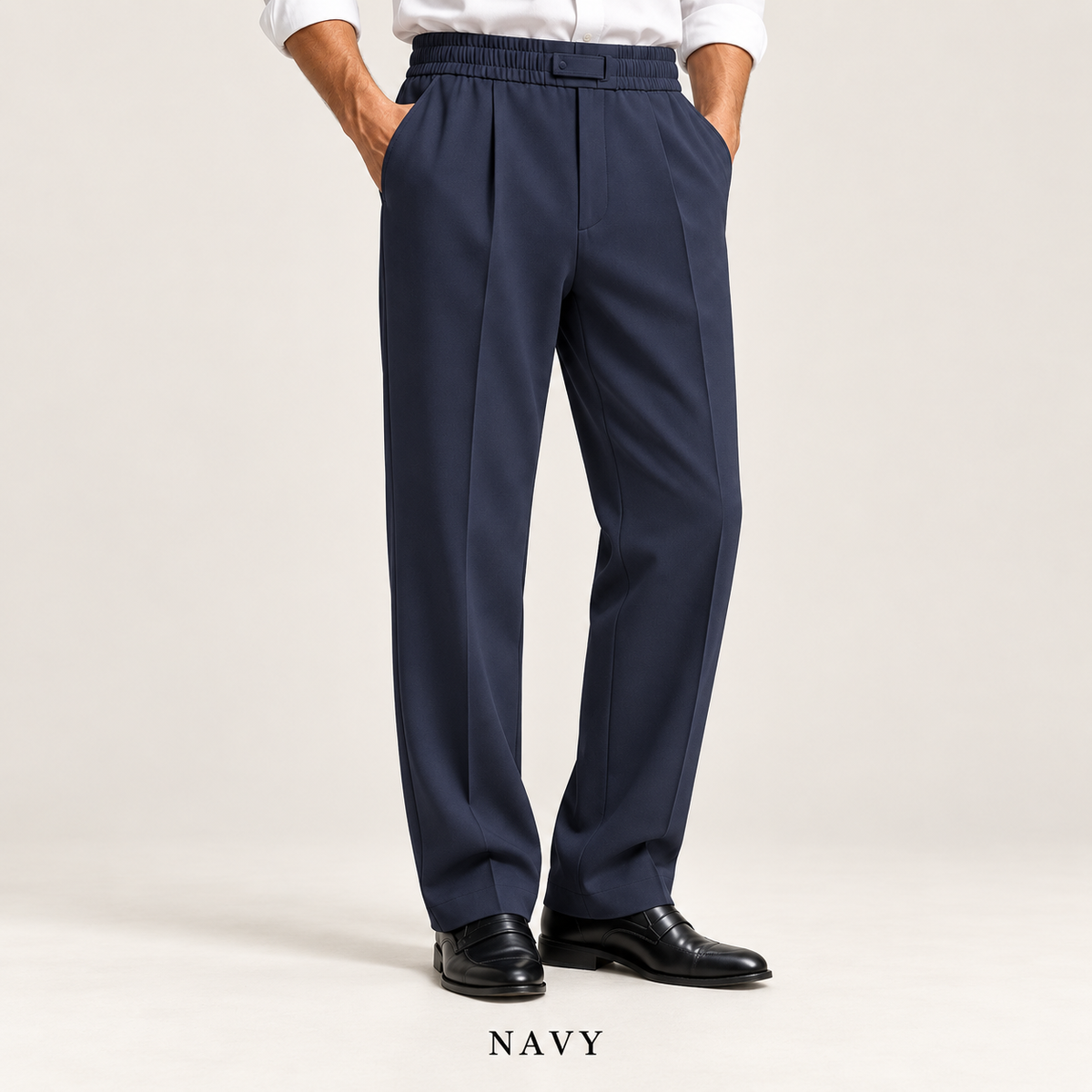 📢🎉 50 % rabatt!!! 🛍️✨EaseTailor Flex  Straight-Fit Pants SMART COMFORT. SHARP IMPRESSION.