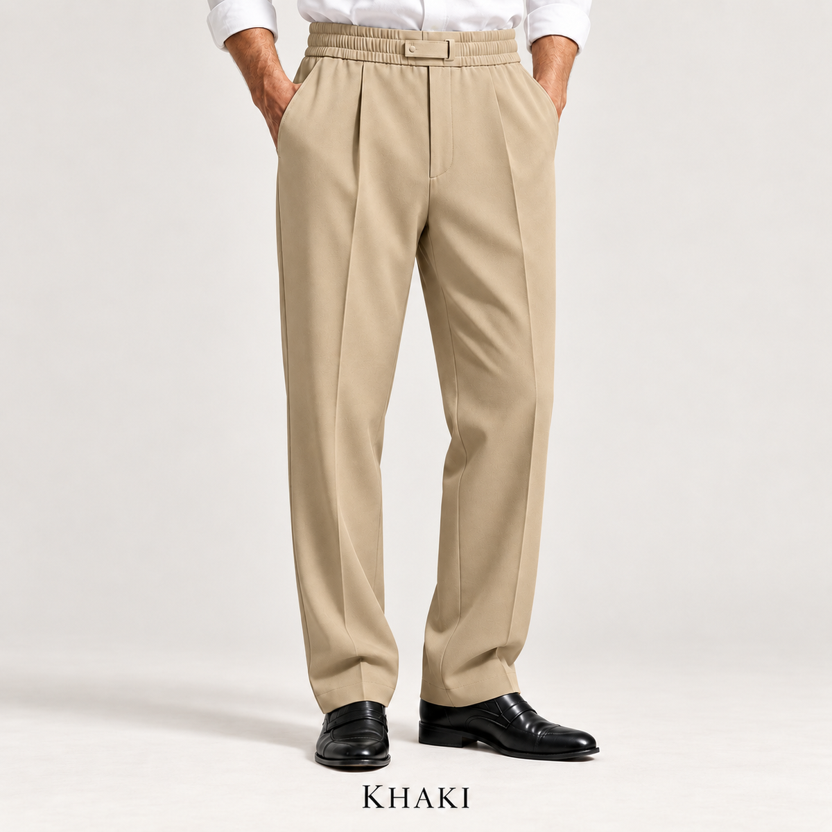 📢🎉 50 % rabatt!!! 🛍️✨EaseTailor Flex  Straight-Fit Pants SMART COMFORT. SHARP IMPRESSION.