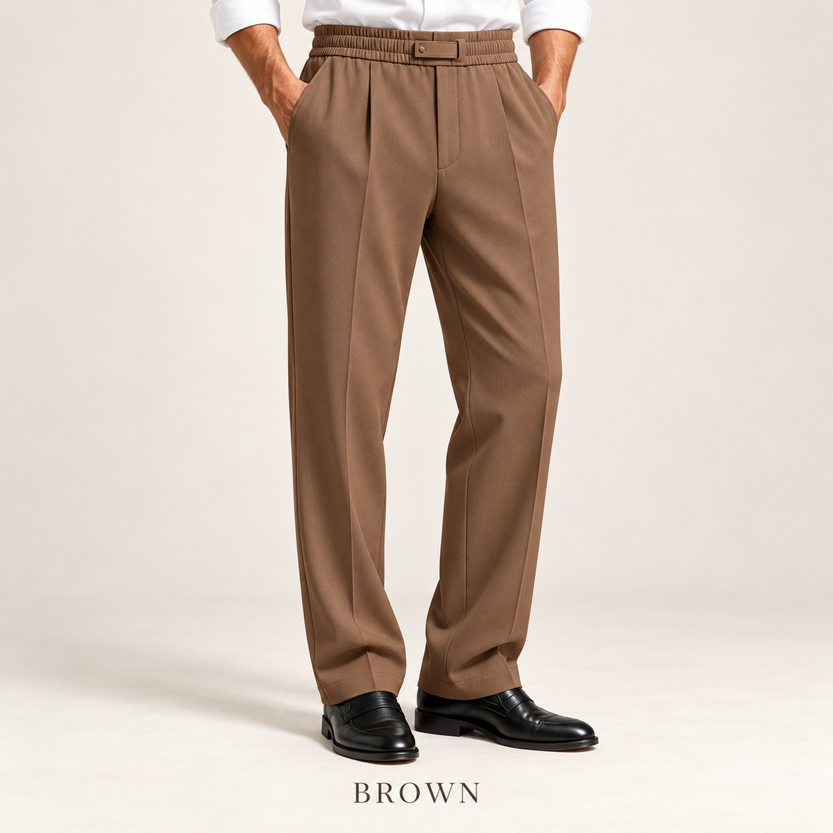📢🎉 50 % rabatt!!! 🛍️✨EaseTailor Flex  Straight-Fit Pants SMART COMFORT. SHARP IMPRESSION.